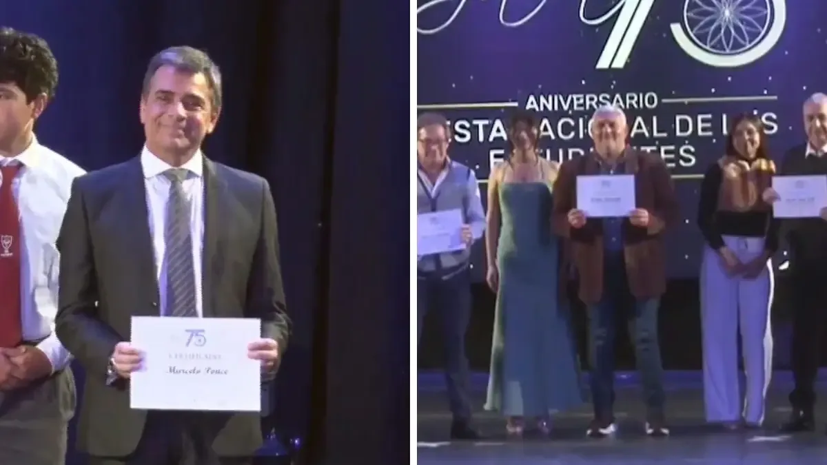 La Fiesta Nacional de los Estudiantes celebró sus 75 años con homenajes a comunicadores.