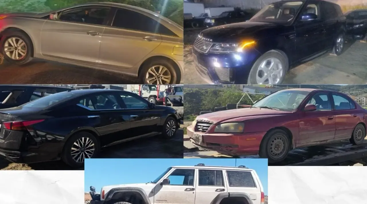 Recuperación de vehículos robados en Tijuana muestra eficacia policial.