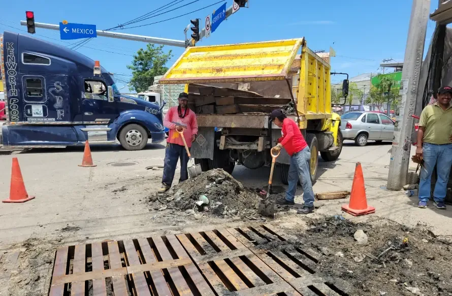 El Gobierno municipal implementa acciones para mejorar la infraestructura de captación de agua pluvial.