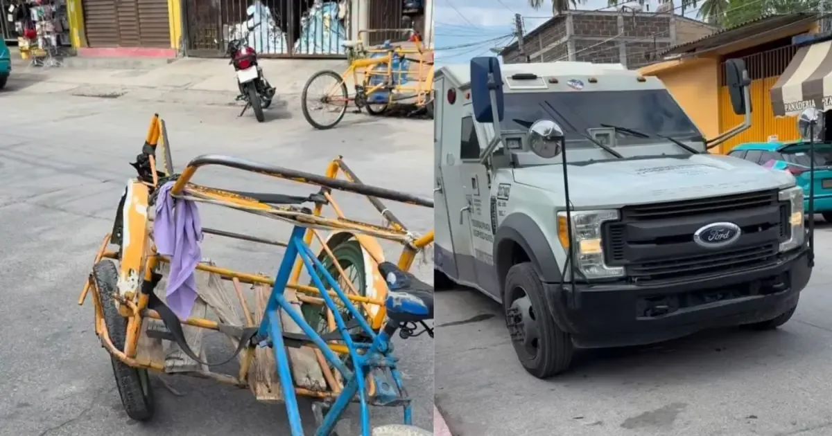 Un repartidor en Jojutla evadió una tragedia gracias a su rápida reacción.