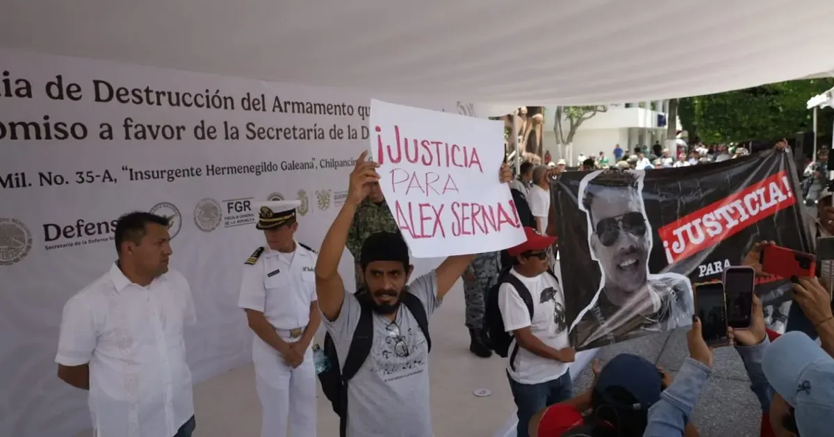 La protesta en Chilpancingo busca claridad sobre la investigación del homicidio del periodista ambiental.