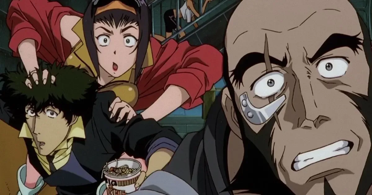 Representación futurista de Tijuana en el anime Cowboy Bebop.
