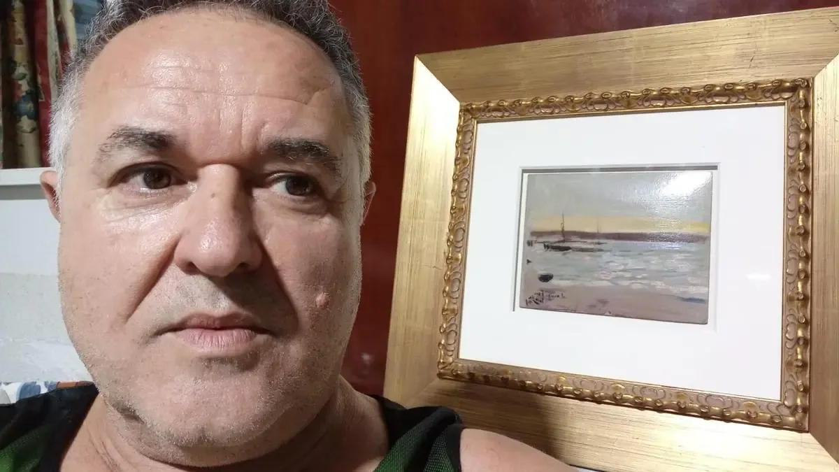 Andrés Hurtado recupera una obra perdida de Joaquín Sorolla y decide alertar a las autoridades.