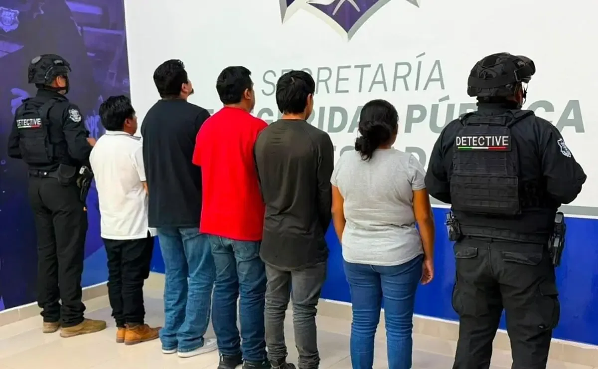 La Secretaría de Seguridad Pública del Estado actúa tras un reporte ciudadano y asegura a las víctimas en la colonia Plutarco Elías Calles.