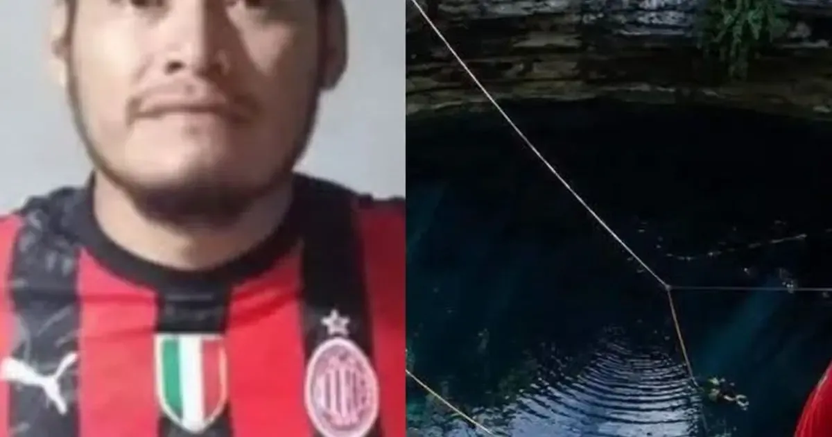 La increíble historia de Erasto Crisanto Valdez, quien sobrevivió en un cenote sin comida.