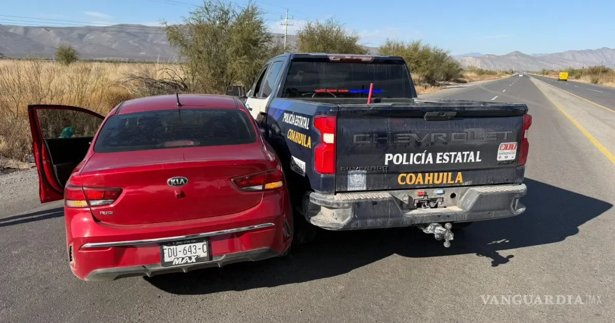 Rescate de joven en Cuatro Ciénegas tras persecución policial intensiva.
