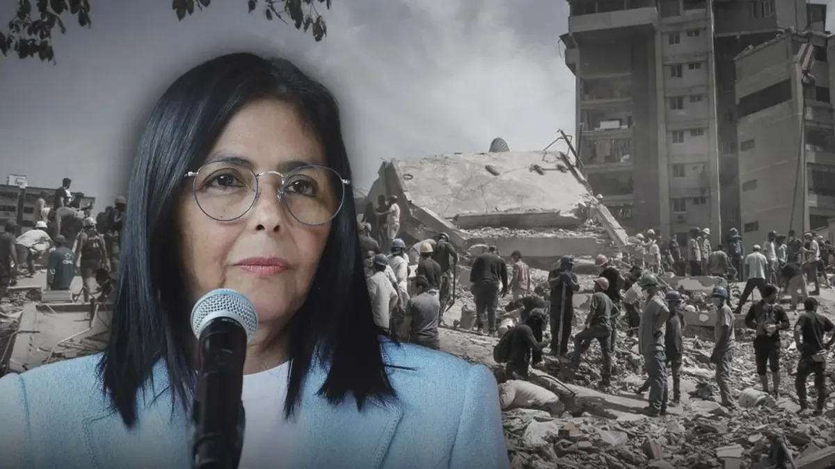 La presidenta encargada, Delcy Rodríguez, asegura que el enfoque está en salvar vidas y recuperar cuerpos tras la tragedia sísmica.
