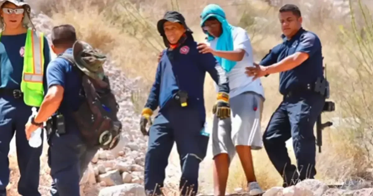 La Policía Municipal utiliza tecnología avanzada para auxiliar a excursionistas en dificultades por deshidratación.