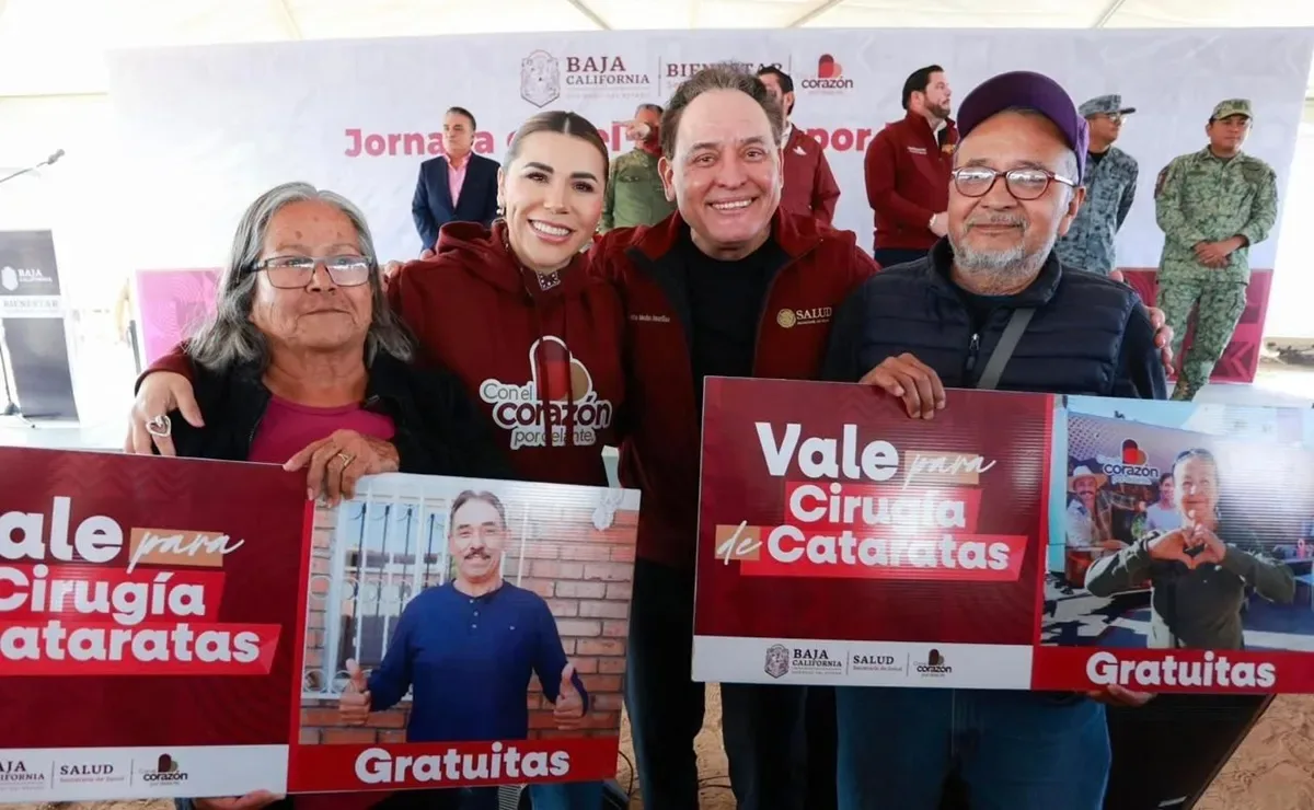Residentes de BC reciben atención médica en cirugías gratuitas de cataratas.