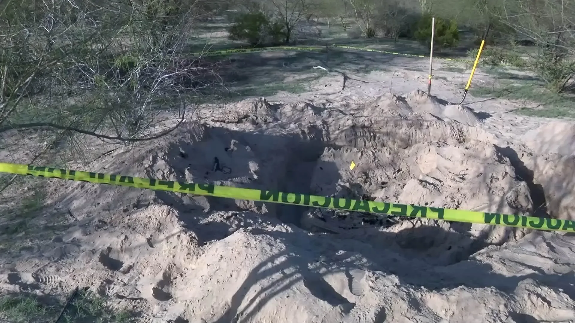 Restos humanos fueron localizados en una reserva natural de Mexicali.