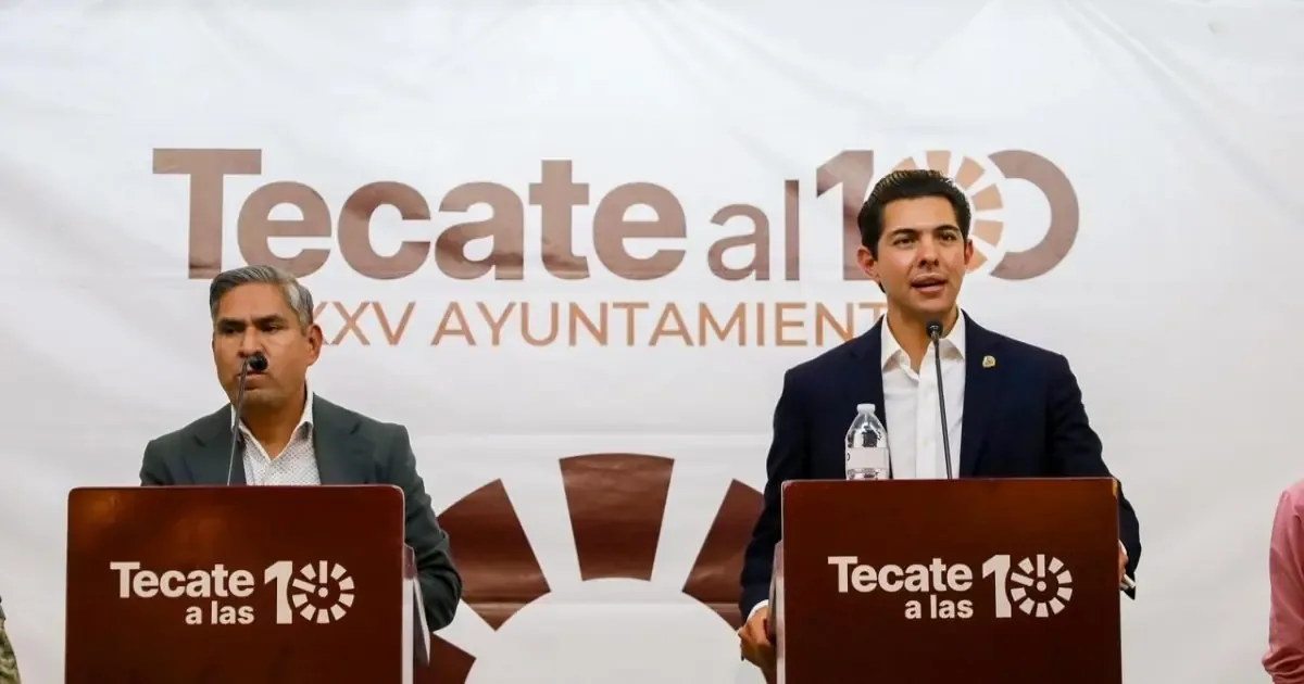 La coordinación intergubernamental ha permitido importantes avances en la seguridad de Tecate.