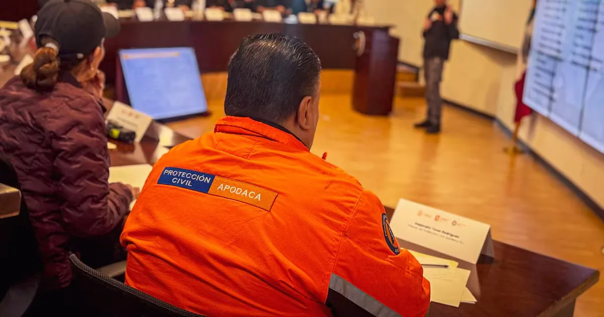 Reunión de Protección Civil sobre la seguridad para el Mundial FIFA 2026 en Nuevo León.