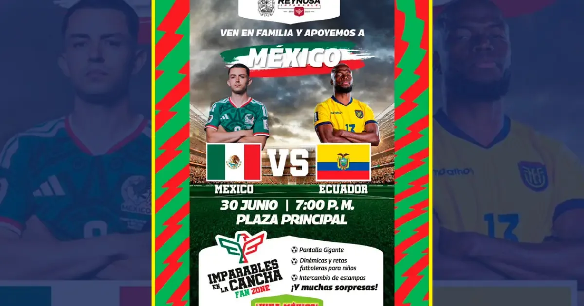 La ciudad se contagia del espíritu mundialista y apoyará a la selección en pantalla gigante.