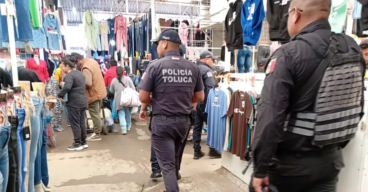 Se realizaron 20 operativos que mejoraron la seguridad y movilidad en el área del tianguis.
