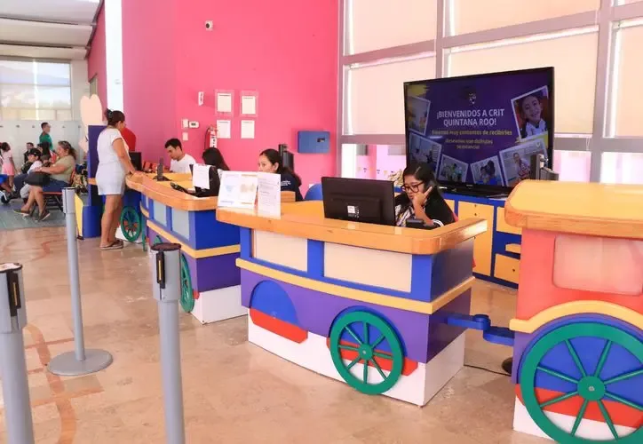 Robots ayudan en la rehabilitación de niños en el CRIT Quintana Roo.