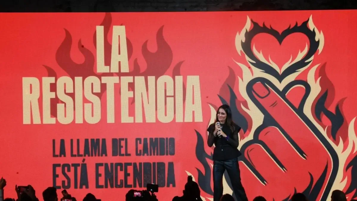La alcaldesa destacó la importancia de la oposición y la defensa del voto ciudadano.