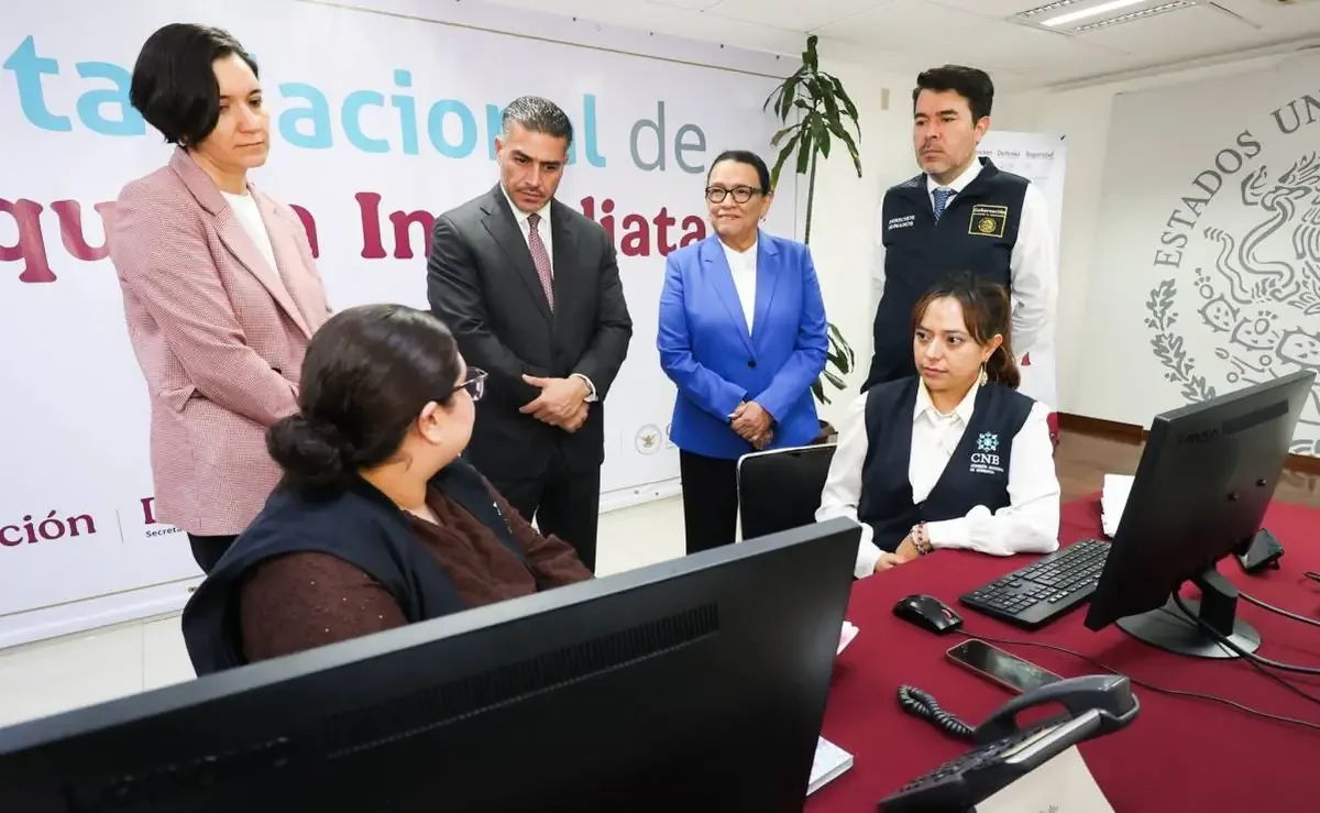 Los funcionarios resaltan la tecnología y coordinación del Centro de Mando de Alerta Nacional de Búsqueda Inmediata.