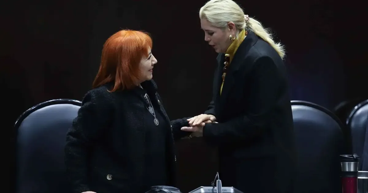 Rosario Piedra Ibarra durante la presentación de su informe en la CNDH.