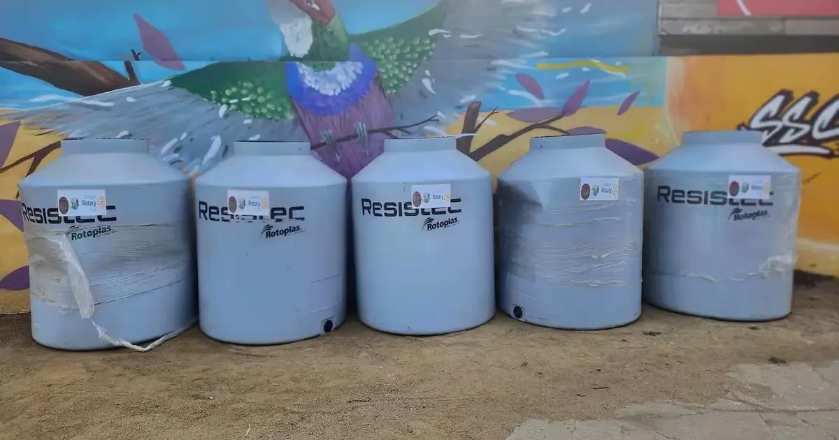 La Secretaría de Bienestar Social ofrecerá tinacos a familias vulnerables para combatir el desabasto de agua.