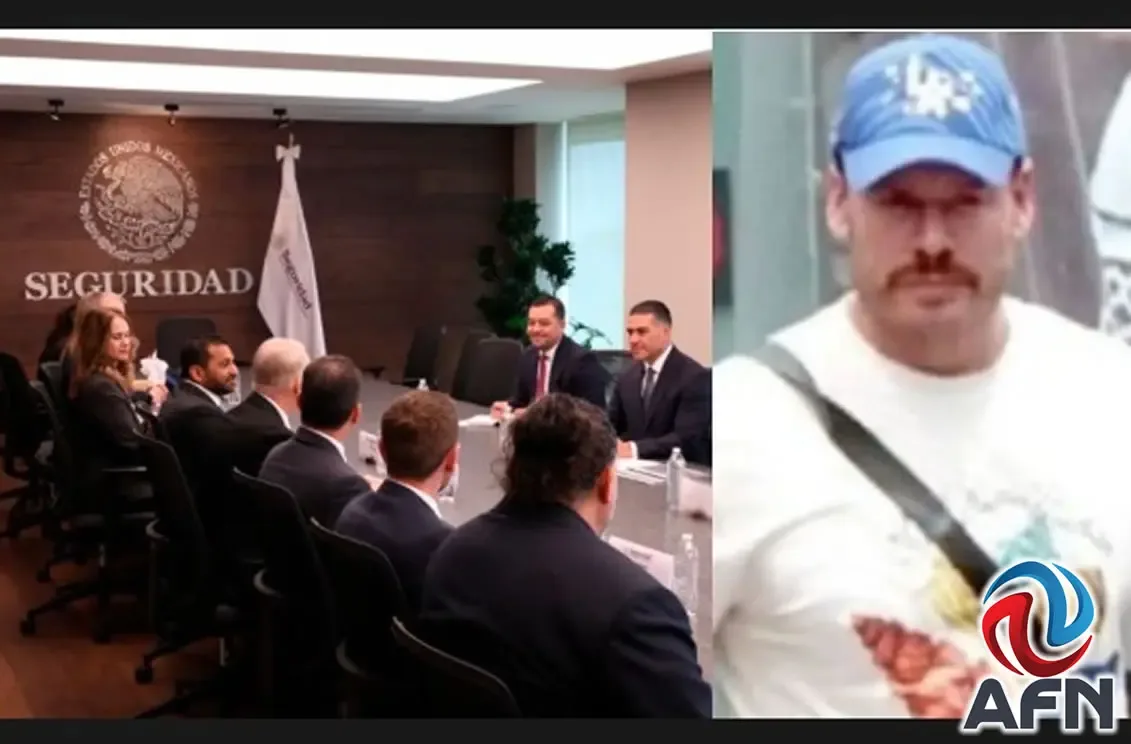 Ryan Wedding, deportista olímpico, durante su arresto en México.
