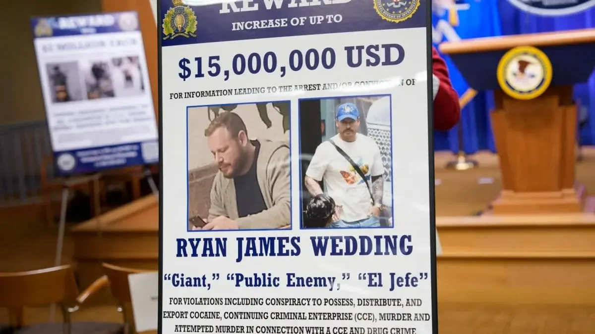 Ryan Wedding, detenido por su supuesta conexión con el narcotráfico en EE. UU.