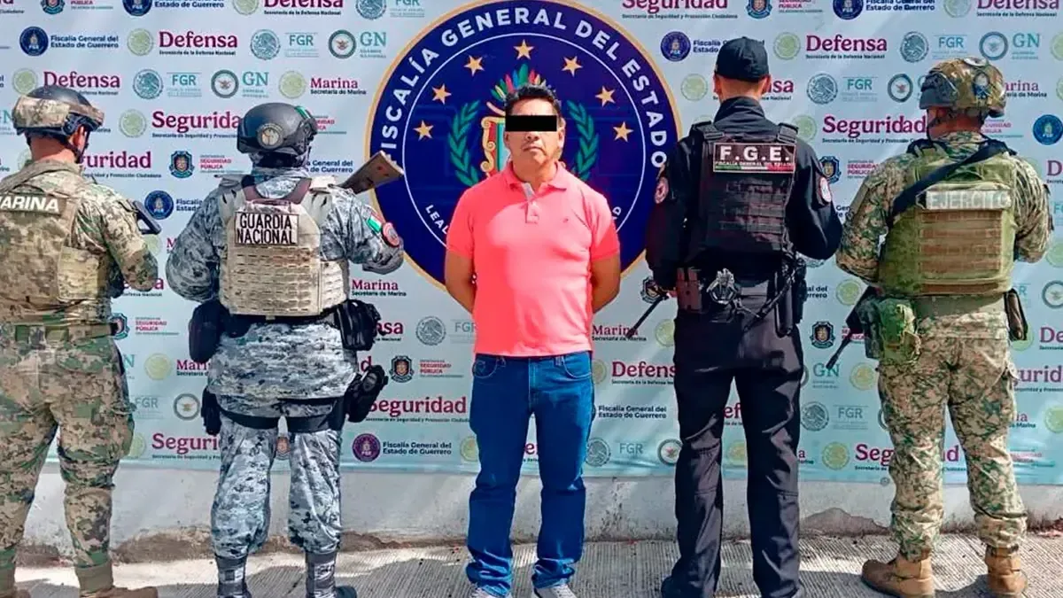 Nicolás “N” fue arrestado tras denuncias de abuso sexual en Acapulco.
