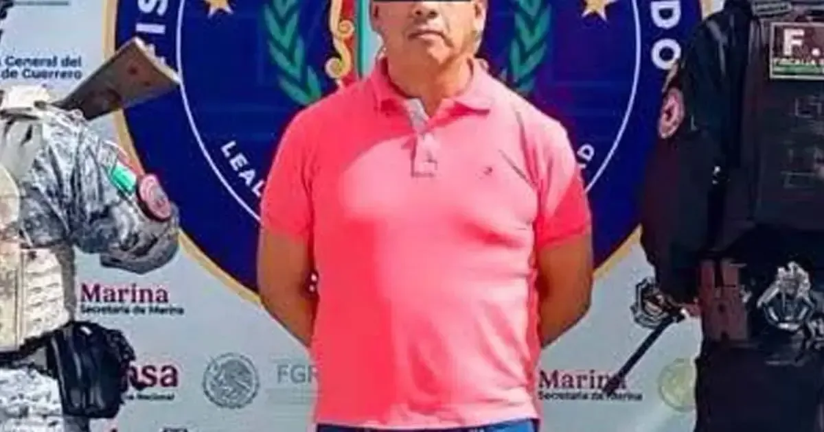 La Fiscalía de Guerrero captura a Nicolás “N” por presunto abuso a una joven de 16 años.