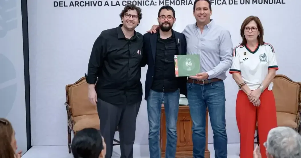 Se presentó un libro que documenta la historia del paso de selecciones en la ciudad durante la Copa del Mundo de 1986.