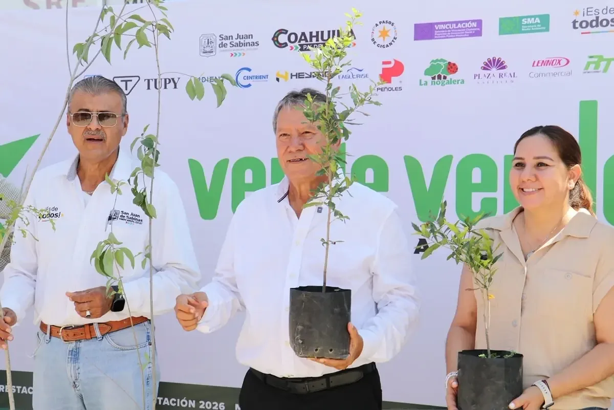 Con entrega de 1,000 árboles, el municipio impulsa el cuidado ambiental y la reforestación.