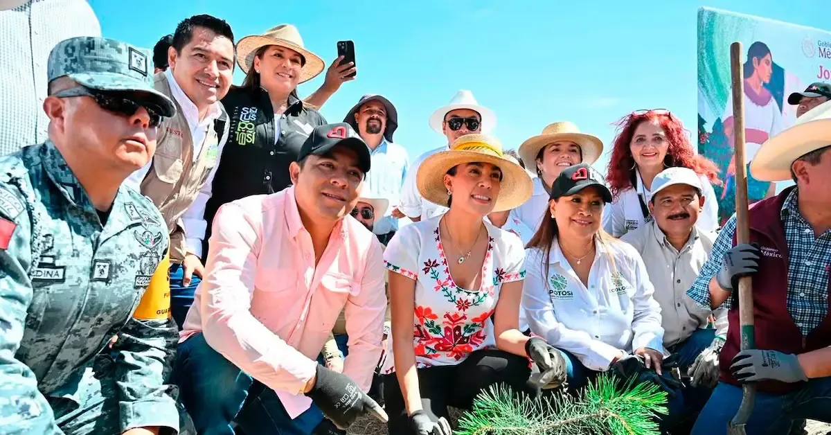 La reforestación en San Luis Potosí busca conservar los ecosistemas y proteger la biodiversidad.