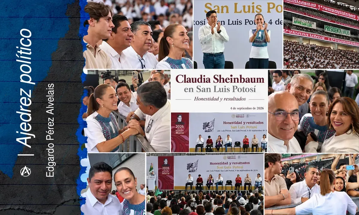 Los principales actores políticos reclaman sus posiciones antes de las elecciones de 2027 en San Luis Potosí.