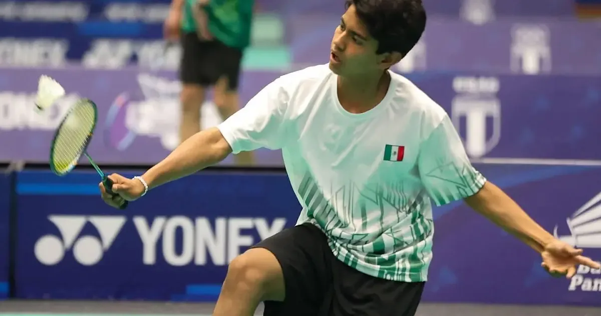 La actuación de Santiago López en Brasil resalta su crecimiento en el bádminton juvenil.