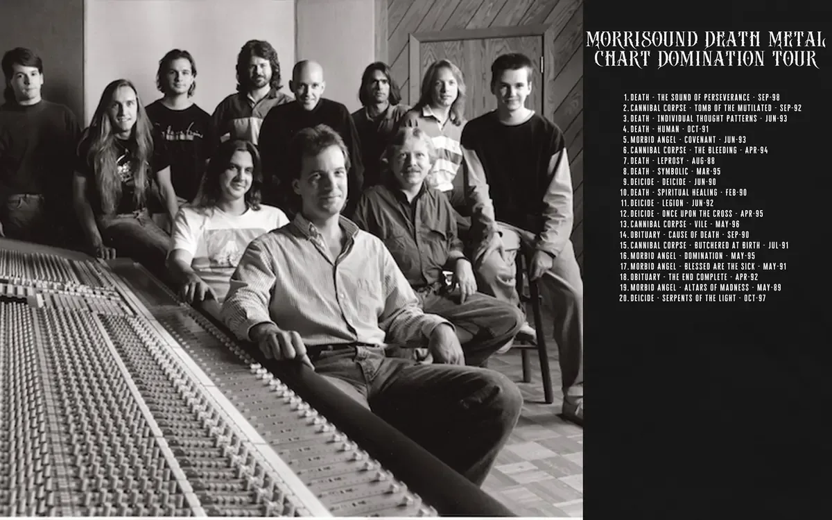 El productor Scott Burns revela cómo el death metal desafió las expectativas de la industria musical, perdurando a través de los años.