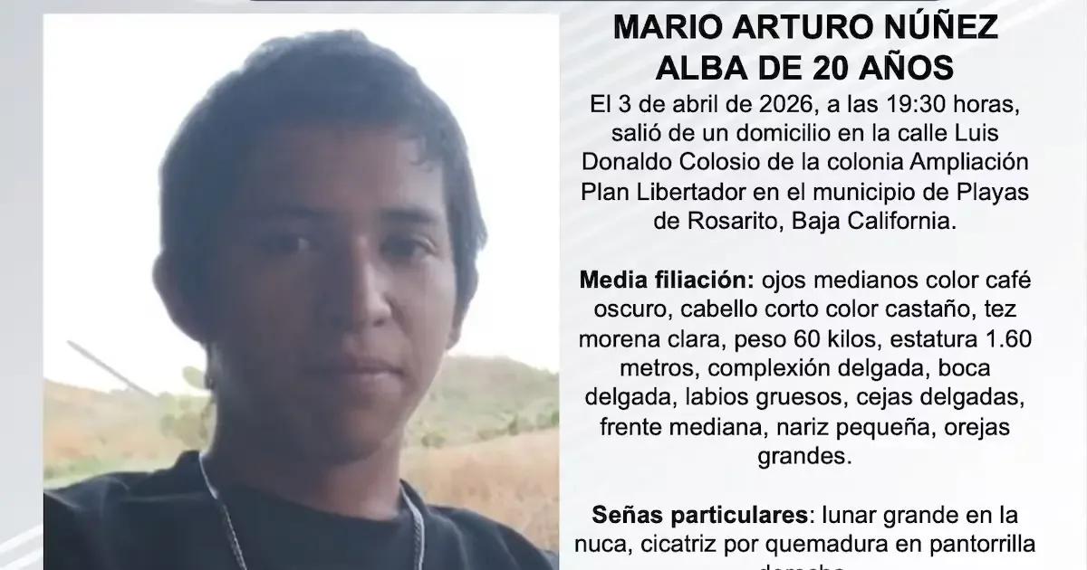 La Fiscalía General del Estado solicita ayuda ciudadana para localizarlo tras su desaparición.