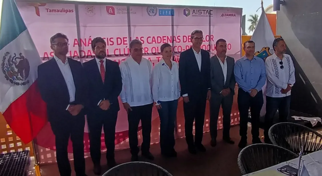 Se busca mejorar la integración y la inversión en el clúster energético-petroquímico del sur de Tamaulipas.