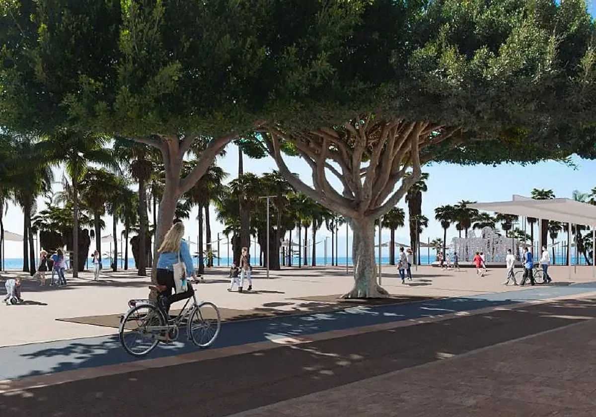Se buscan opiniones vecinales para definir el futuro del paseo marítimo y su vial de tráfico.