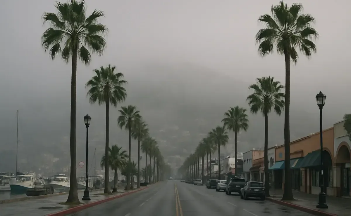 Se esperan temperaturas frescas y bruma en Ensenada, con baja probabilidad de lloviznas.