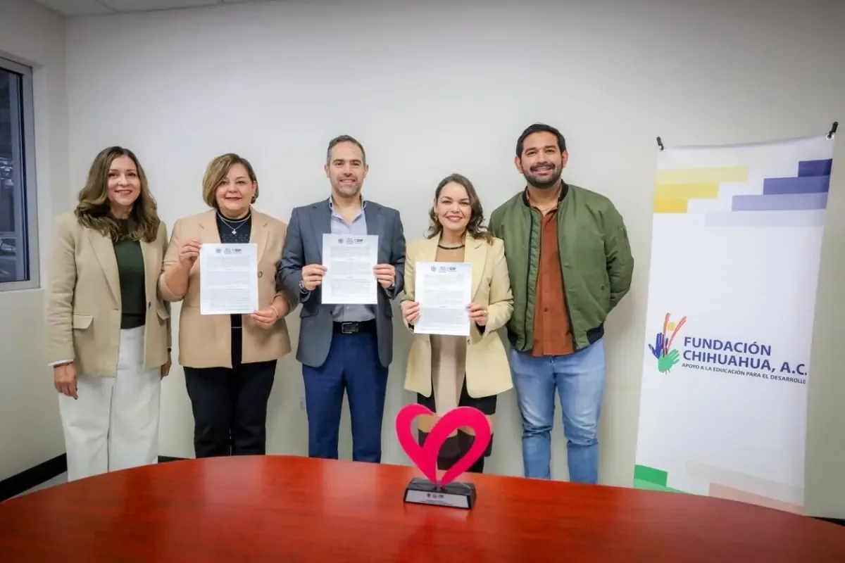 Se impulsa la educación técnica en Chihuahua mediante un acuerdo entre el DIF Municipal y la Fundación Chihuahua.