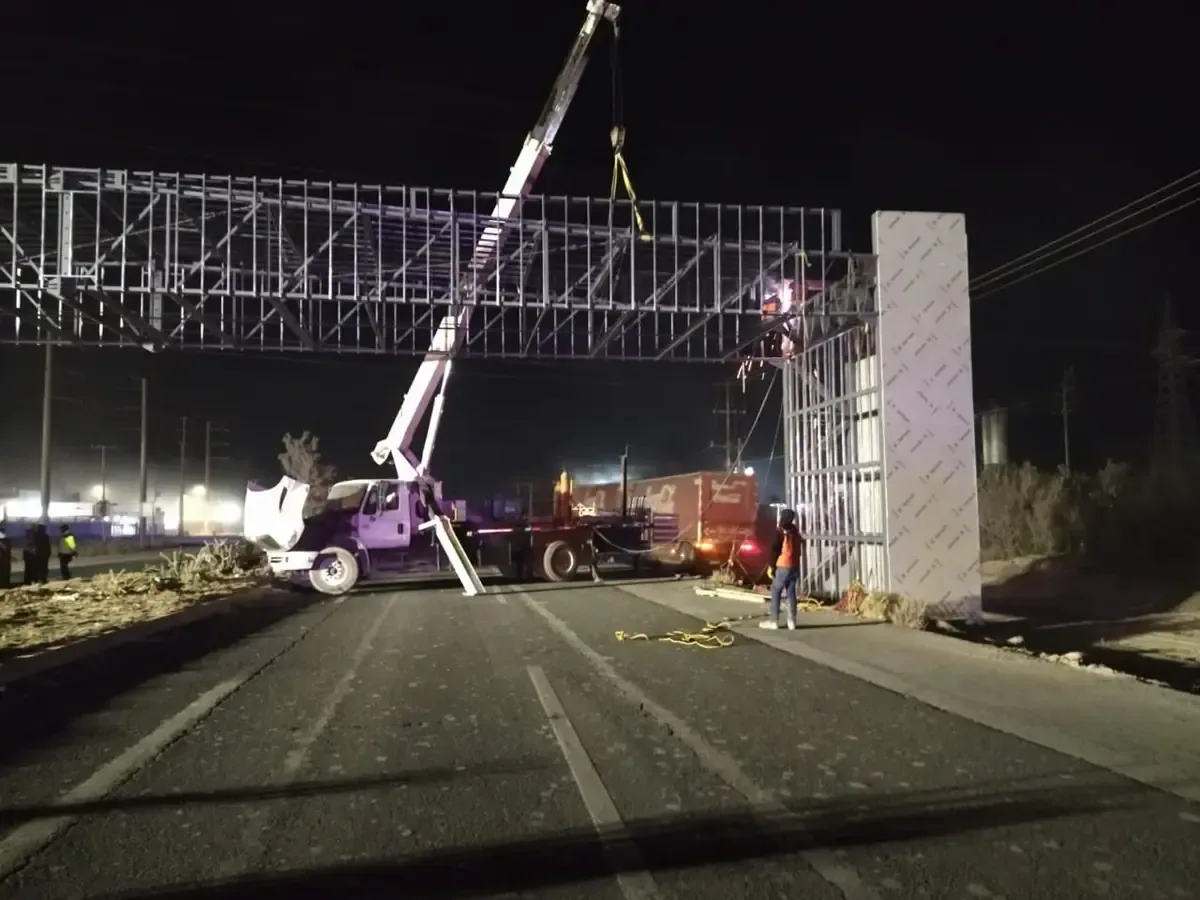 Se instalarán 15 arcos para mejorar la seguridad en carreteras de San Luis Potosí.
