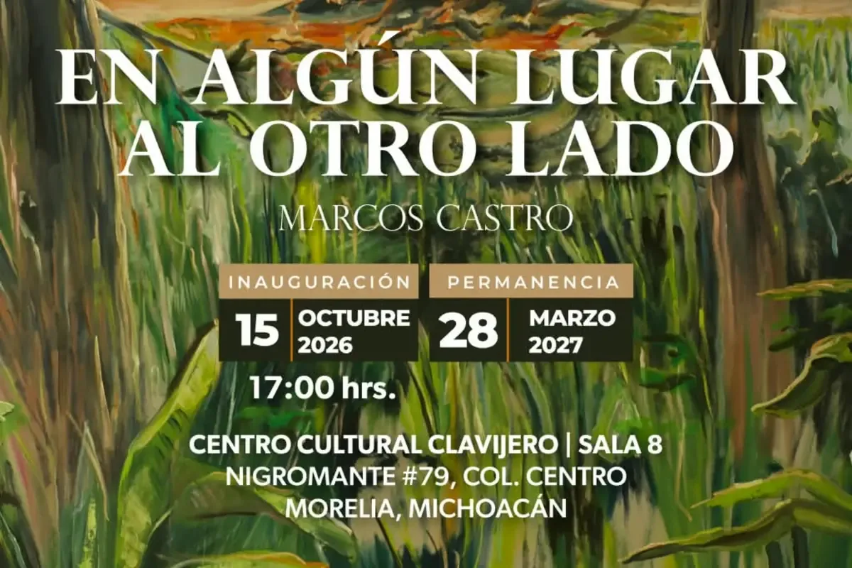 La muestra explora la relación entre fuego y renovación a través de obras del artista Marcos Castro.