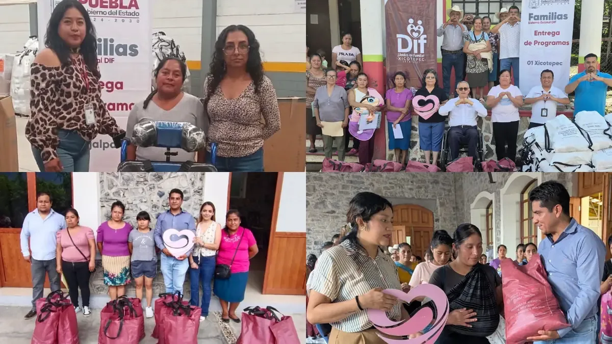 El Sistema Estatal DIF distribuye apoyos alimentarios y funcionales en 31 microrregiones para beneficiar a familias vulnerables.