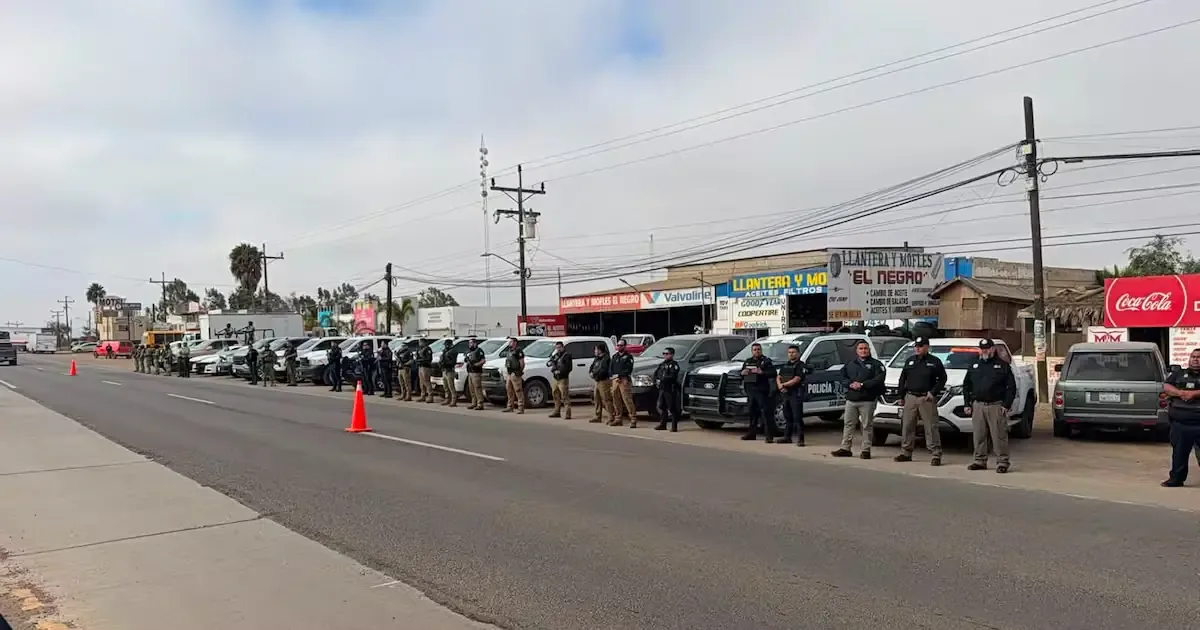 Se implementan operativos en San Quintín para mejorar la seguridad y prevenir delitos en la localidad.