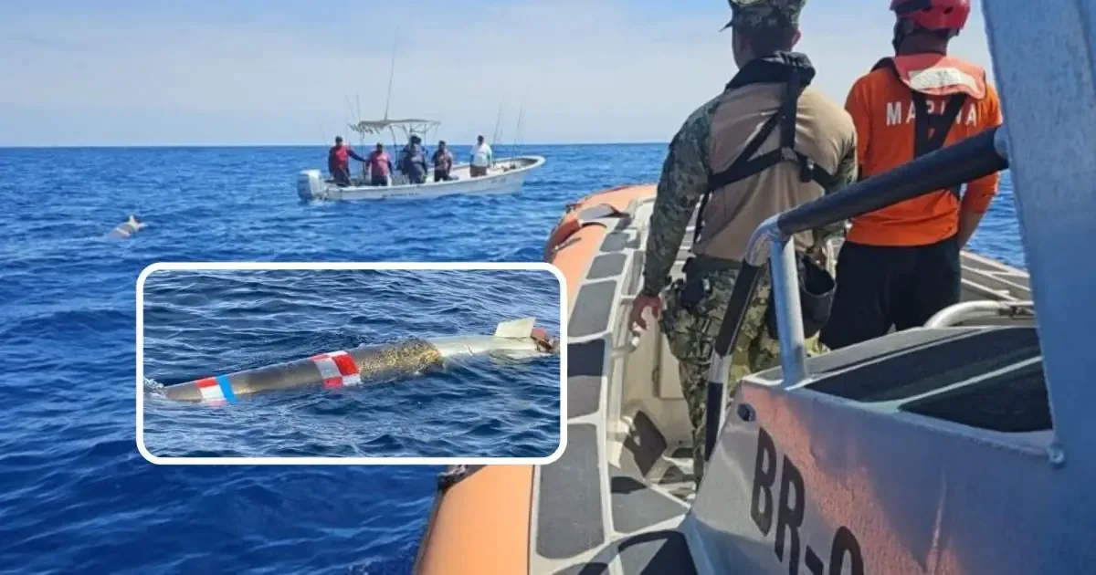La recuperación se realizó tras el aviso de pescadores, sin riesgo de explosivos.