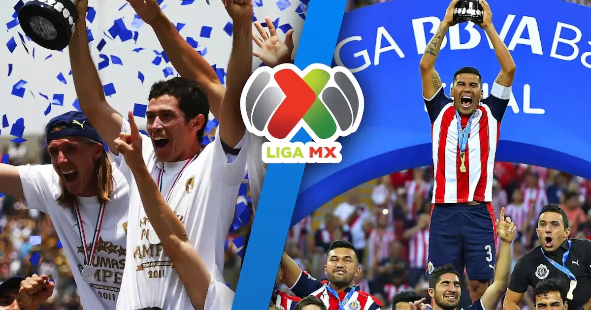 Cuatro equipos compiten en busca de un nuevo título de Liga MX tras años de sequía.