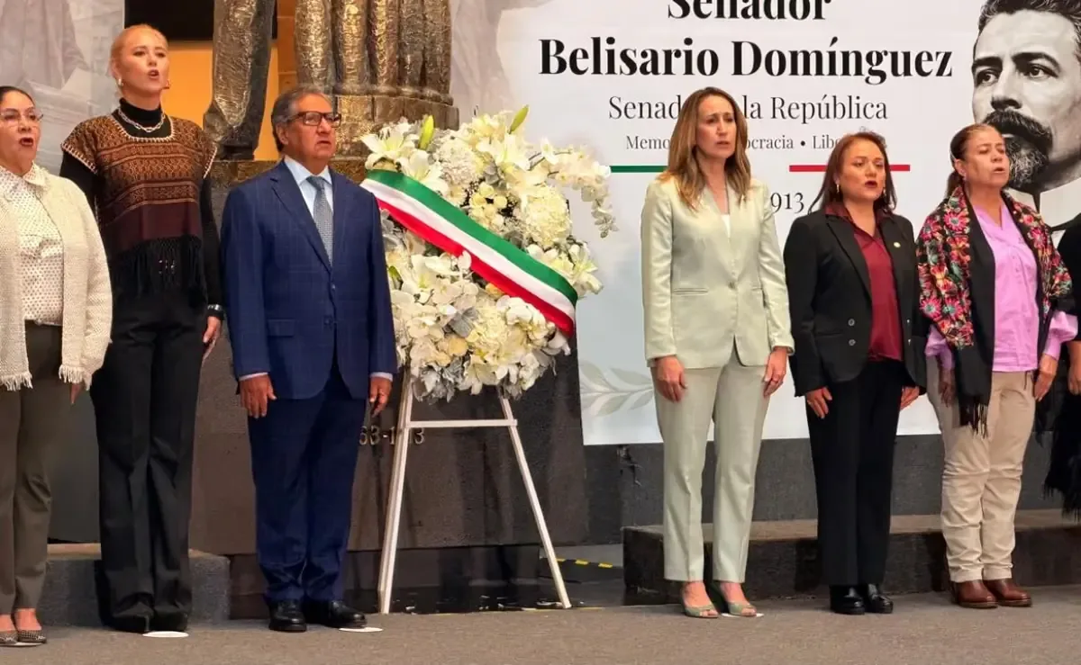El Senado conmemora la vida y legado de Belisario Domínguez, crítico de gobiernos autoritarios.