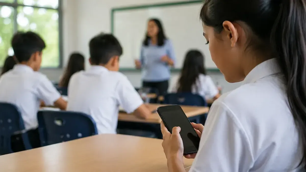 La Secretaría de Educación Pública busca regular el uso de celulares en el aula para mejorar la convivencia y la salud mental de los estudiantes.