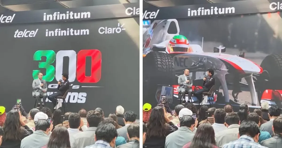 El piloto mexicano destaca su trayectoria en el automovilismo internacional y presenta un casco especial para la ocasión.