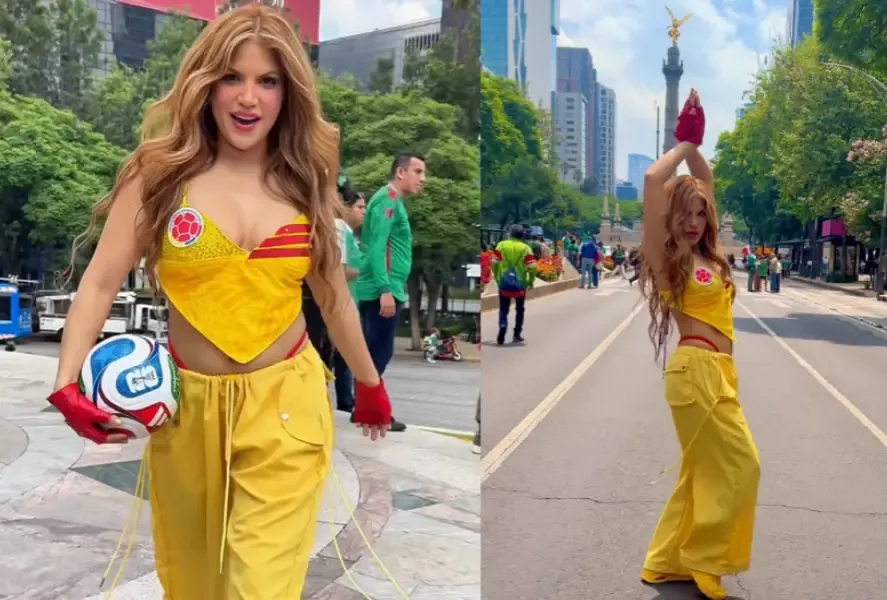 La imitadora de Shakira aclara que no participó en la inauguración de la Copa Mundial 2026.