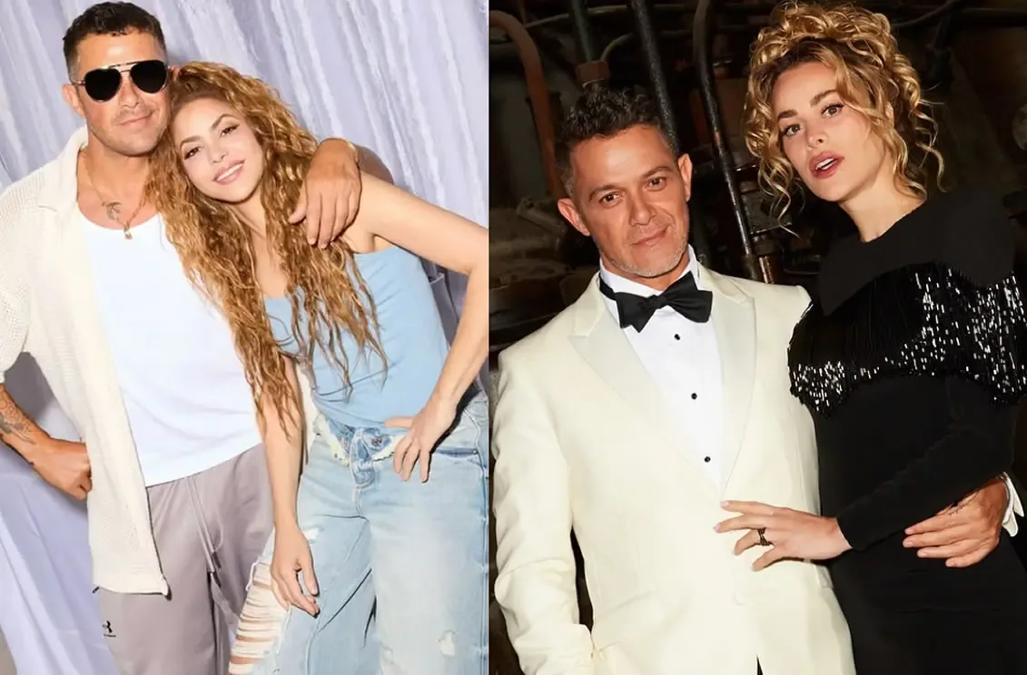 Shakira junto a Alejandro Sanz y Candela Márquez en una escena del documental.
