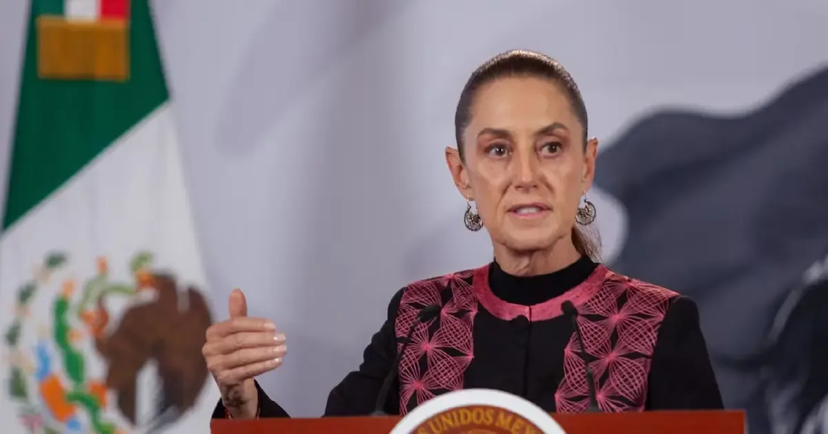 La presidenta trata temas de seguridad y colaboración durante su conferencia de prensa matutina.